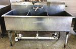 3-BAY S/S SINK 56 X 24