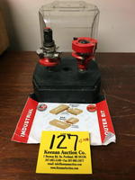 TIMED ONLINE AUCTION WOODWORKING EQUIPMENT - 2014 JD D140 TRACTOR Auction Photo