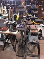 TIMED ONLINE AUCTION WOODWORKING EQUIPMENT - 2014 JD D140 TRACTOR Auction Photo