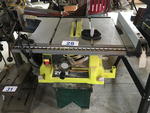 RYOBI TABLE SAW Auction Photo