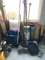 CHAIR, POLES, OARS, ETC Auction Photo