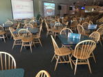 RESTAURANT EQUIPMENT (136) BAR STOOLS  (126) CHAIRS  (62) TABLES (14) TV'S  REFRIGERATION     Auction Photo