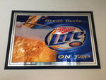 MILLER LITE SIGN Auction Photo
