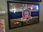 PATRIOTS 50 YEARS BUD & BUD LIGHT MIRROR Auction Photo