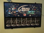 BUD LIGHT NFL MIRROR Auction Photo