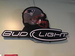 PATRIOTS BUD LIGHT NEON Auction Photo