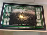 BOSTON CELTICS BUD LIGHT MIRROR Auction Photo