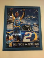 KURT BUSCH MILLER LITE PRINT Auction Photo