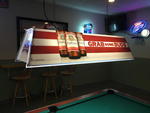 BUDWEISER POOL TABLE LIGHT Auction Photo