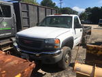 2005 GMC 2500HD REGULAR CAB FLATBED TRUCK Auction Photo