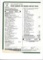 2001 DODGE RAM 2500HD Auction Photo