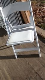 TIMED ONLINE AUCTION TENT RENTAL INVENTORY, CHAIRS, TABLES & TRAILER Auction Photo