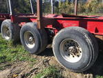 TRI-AXLE LOG TRAILER 40'x102 Auction Photo