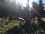 TRI-AXLE LOG TRAILER 38'x102 Auction Photo