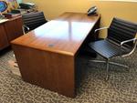KIMBALL DOUBLE PEDESTAL DESK Auction Photo