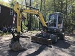2012 Wacker Neuson 6503-2 wheeled excavator