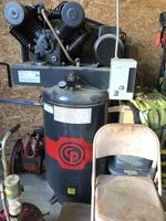 2016 Chicago Pneumatic air compressor, 7.5HP