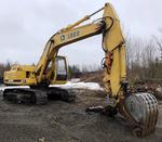 1995 JOHN DEERE 590D HYDRAULIC EXCAVATOR Auction Photo