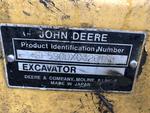 1995 JOHN DEERE 590D HYDRAULIC EXCAVATOR Auction Photo