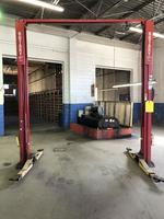 TIMED ONLINE AUCTION (10) ROTARY LIFTS - FORKLIFTS - PARTS SHELVING Auction Photo