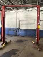 TIMED ONLINE AUCTION (10) ROTARY LIFTS - FORKLIFTS - PARTS SHELVING Auction Photo