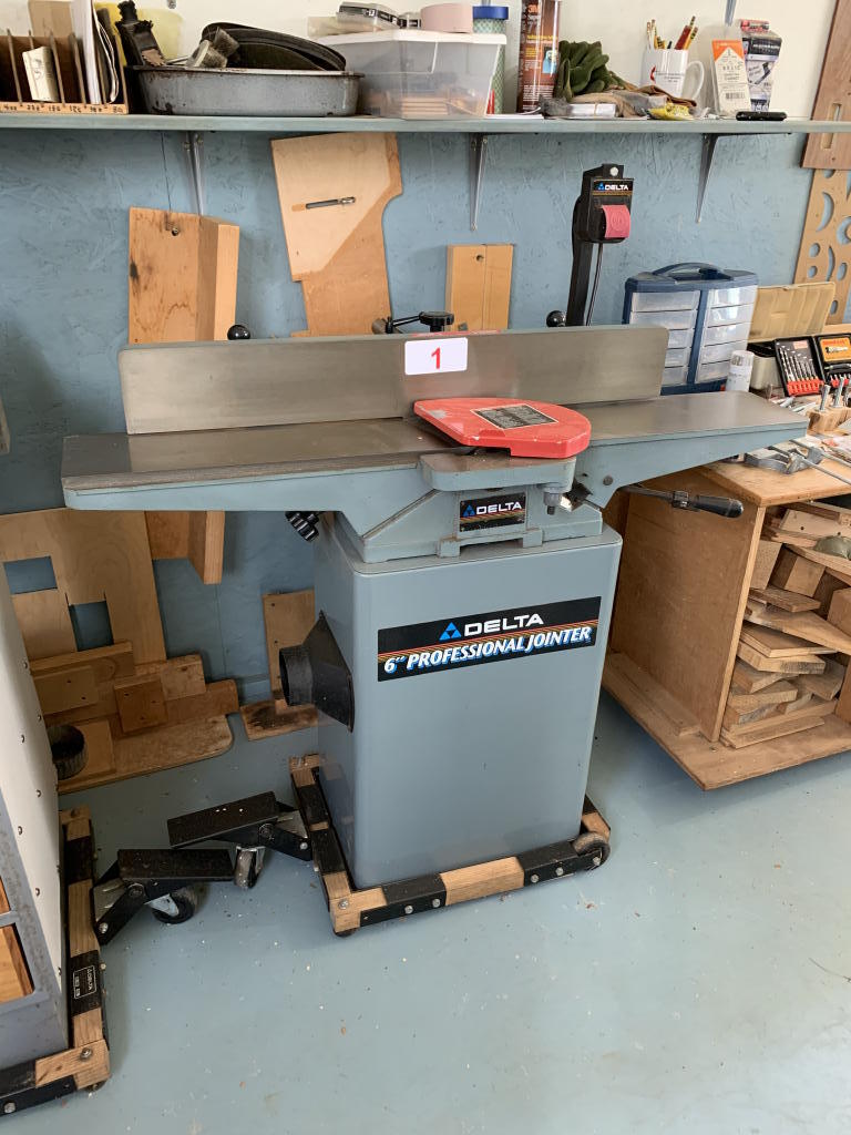 TIMED ONLINE AUCTION WOODWORKING & SUPPORT EQUIPMENT - HAND TOOLS Auction Photo