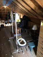 TIMED ONLINE AUCTION  YAMAHA BABY GRAND PIANO - FURNITURE - SILVER Auction Photo