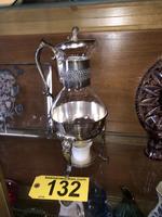 TIMED ONLINE AUCTION  YAMAHA BABY GRAND PIANO - FURNITURE - SILVER Auction Photo