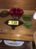 TIMED ONLINE AUCTION  YAMAHA BABY GRAND PIANO - FURNITURE - SILVER Auction Photo