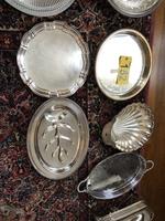 TIMED ONLINE AUCTION  YAMAHA BABY GRAND PIANO - FURNITURE - SILVER Auction Photo