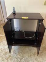 TIMED ONLINE AUCTION  YAMAHA BABY GRAND PIANO - FURNITURE - SILVER Auction Photo