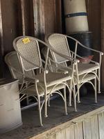 TIMED ONLINE AUCTION  YAMAHA BABY GRAND PIANO - FURNITURE - SILVER Auction Photo