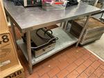 TIMED ONLINE AUCTION KITCHEN & REFRIGERATION EQUIP. - STAINLESS STEEL Auction Photo