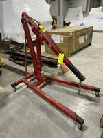 2-TON ENGINE HOIST W/ 8-TON LONG RAM JACK
