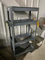 SHOP CART 4-SHELF Auction Photo
