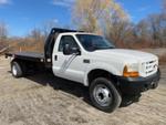 1999 FORD F550 XL SUPER DUTY FLAT BED TRUCK