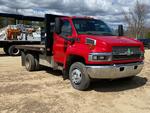 2008 C4500 DIESEL FLATBED DUMP