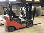 2009 TOYOTA MODEL 8FGCU25 5,000LB. FORKLIFT