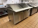TIMED ONLINE AUCTION - BAKERS PRIDE BRICK OVEN - NEW REFRIGERATION - 60QT. MIXER - HOOD SYS. Auction Photo