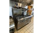 TIMED ONLINE AUCTION - BAKERS PRIDE BRICK OVEN - NEW REFRIGERATION - 60QT. MIXER - HOOD SYS. Auction Photo