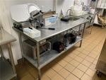 TIMED ONLINE AUCTION - BAKERS PRIDE BRICK OVEN - NEW REFRIGERATION - 60QT. MIXER - HOOD SYS. Auction Photo