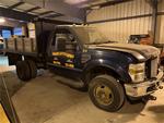 2008 FORD F350 XL SUPER DUTY 4WD FLATBED DUMP