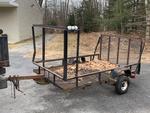 1997 INTERNATIONAL 5'X8' S/A UTILITY TRAILER