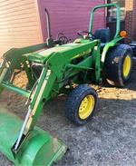 1985 JOHN DEERE 750 DIESEL TRACTOR