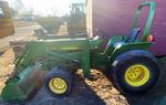 1985 JOHN DEERE 750 DIESEL TRACTOR Auction Photo