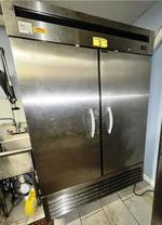 IKON BY KOOL-IT KB54R 2-DR S/S REFRIGERATOR Auction Photo