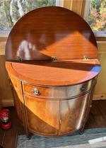 VINTAGE LIQUOR CABINET Auction Photo