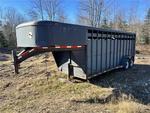 1998 MORITZ INTERNATIONAL T/A 5TH WHEEL HORSE TRAILER