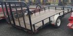 2015 PJ TRAILER MODEL U8141, UTILITY TRAILER