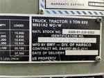 1991 BMY HARSCO MODEL M931A2 ARMY TRUCK Auction Photo